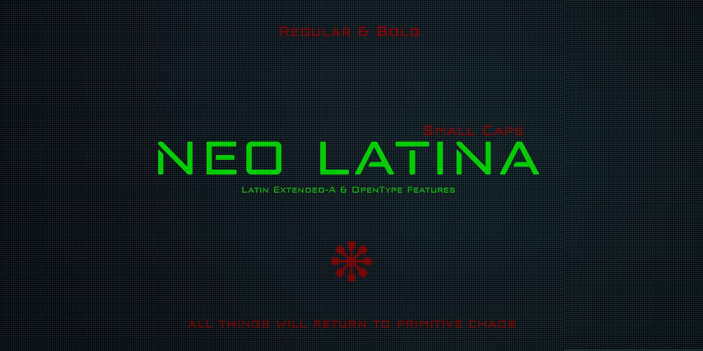 Font Neo Latina